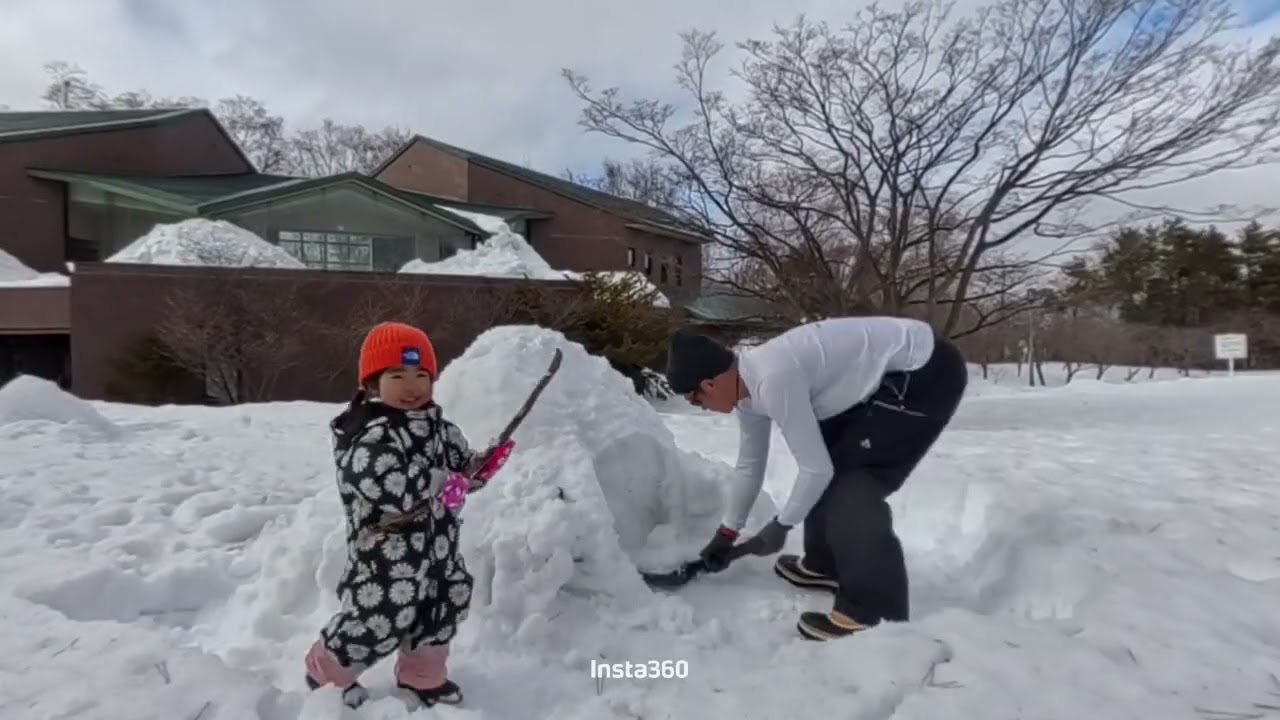 〜かまくらを作る〜