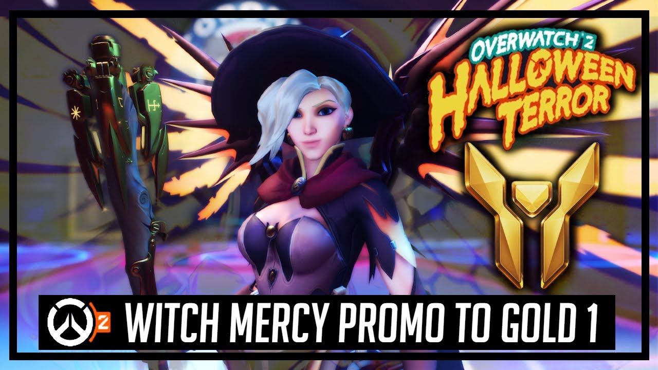 Witch Mercy Gold Promo | Overwatch 2 Halloween Terror