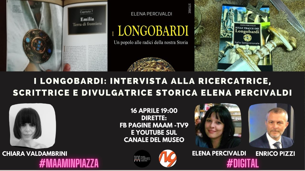 I Longobardi: intervista alla ricercatrice, scrittrice e divulgatrice storica Elena Percivaldi