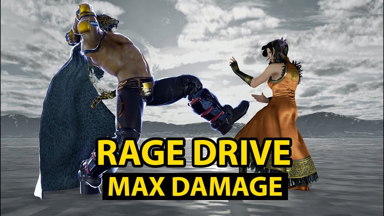 King Rage Drive Combos
