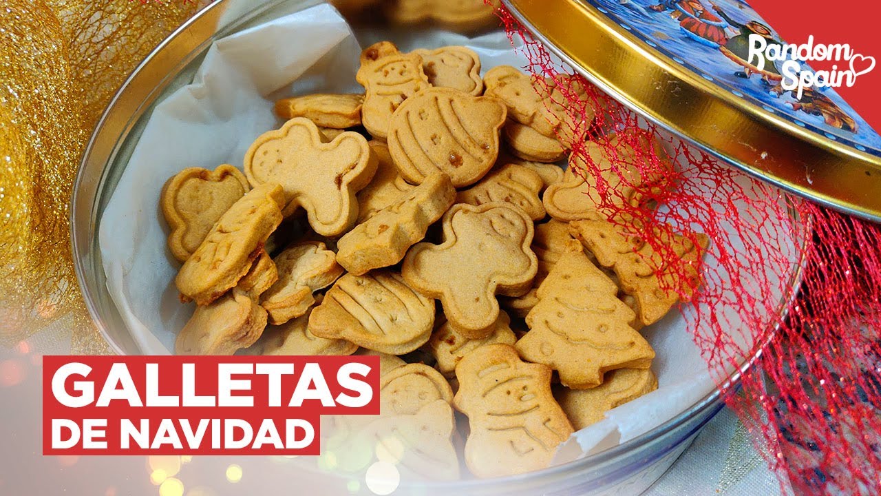 Galletas de Mantequilla y Jengibre | Receta de Navidad | Muy fácil