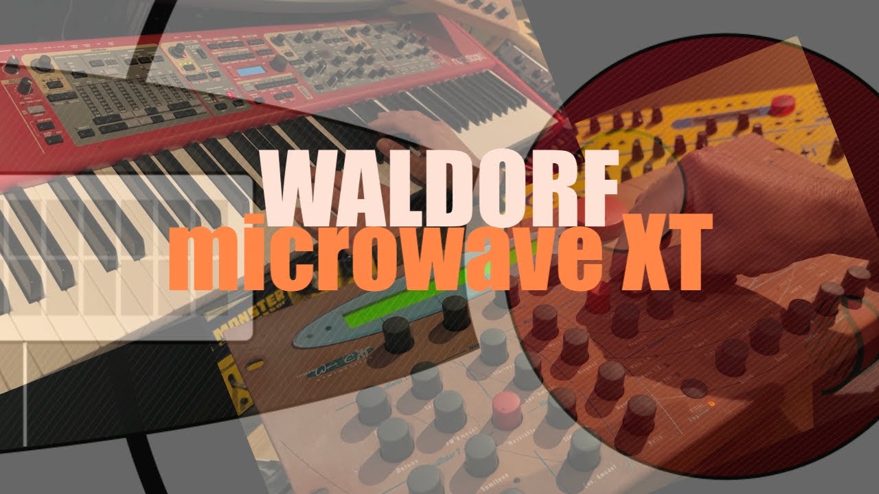 Waldorf microwave XT : The Tangerine Synth