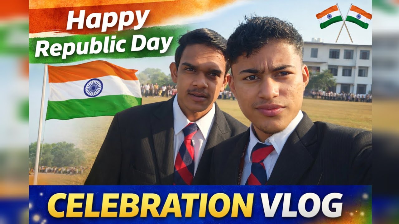 Republic day celebration in our college 🇮🇳🫡🎆