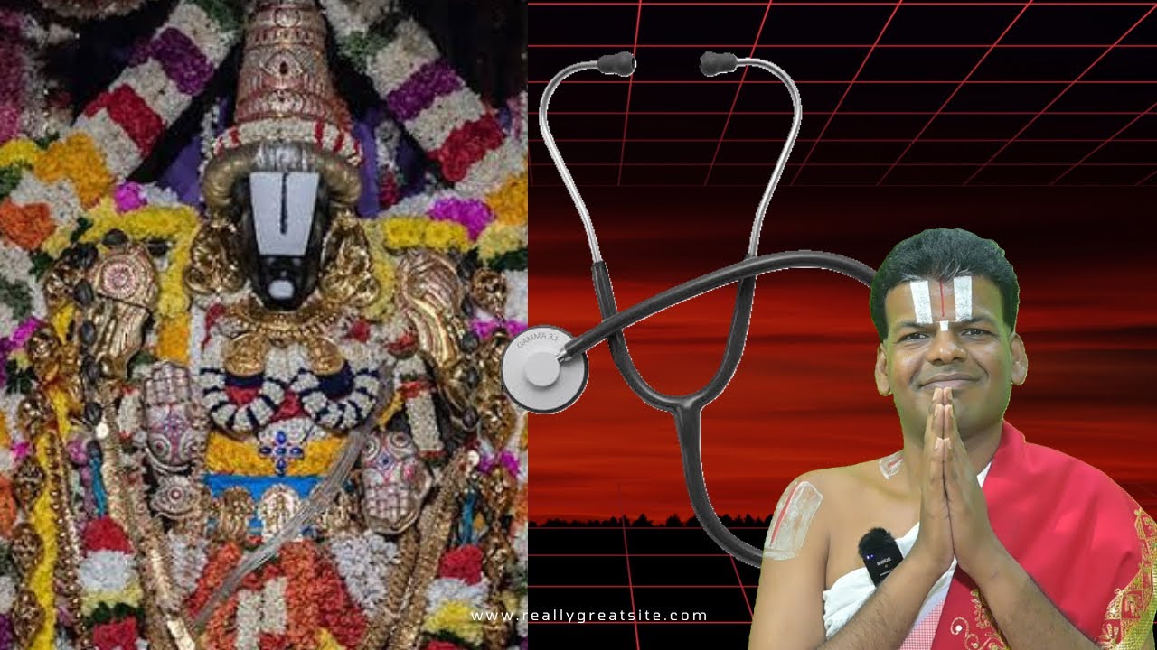மருத்துவன் மாமணி வண்ணன் | The Eternal Doctor | Singapore Srinivasa Temple | Dr Venkatesh Upanyasam