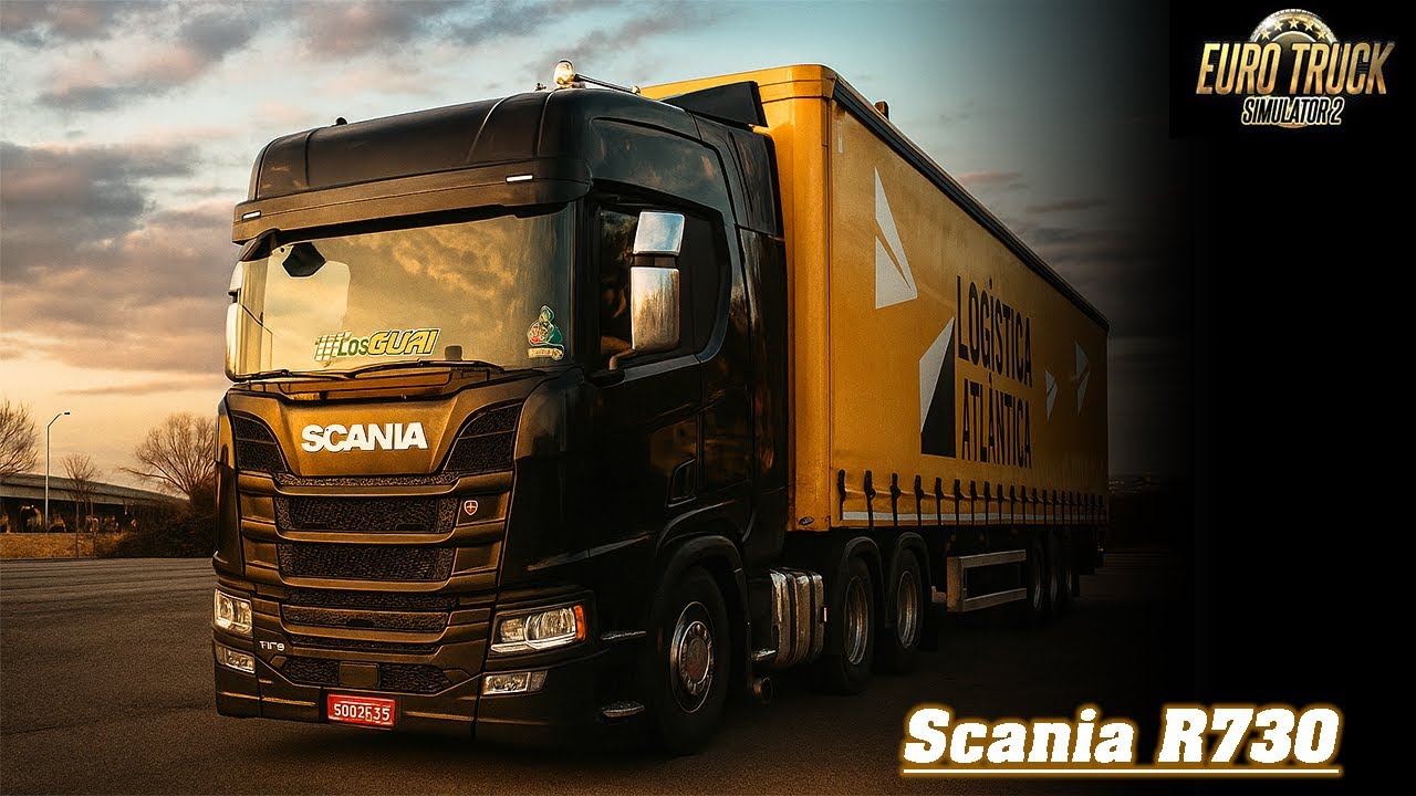 ETS2 4K Lái Xe Scania R-Series .Trên Đường Trường Châu Âu | - Gameplay