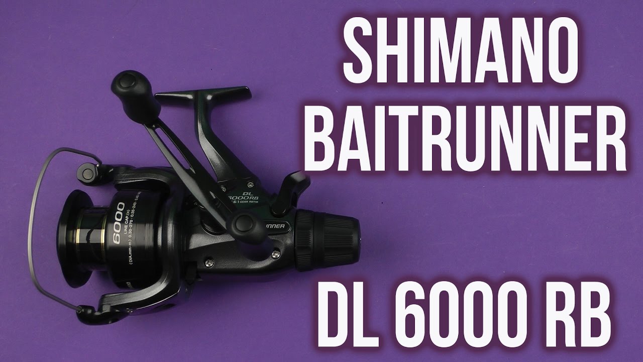 Распаковка Shimano Baitrunner DL 6000 RB (BTRDL6000RB)