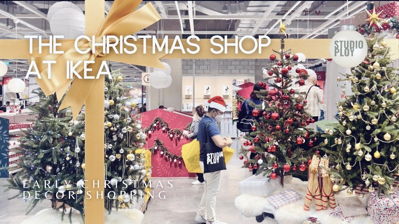 The Christmas Shop at IKEA 2022 | Christmas Decor Haul | Studio Ploy