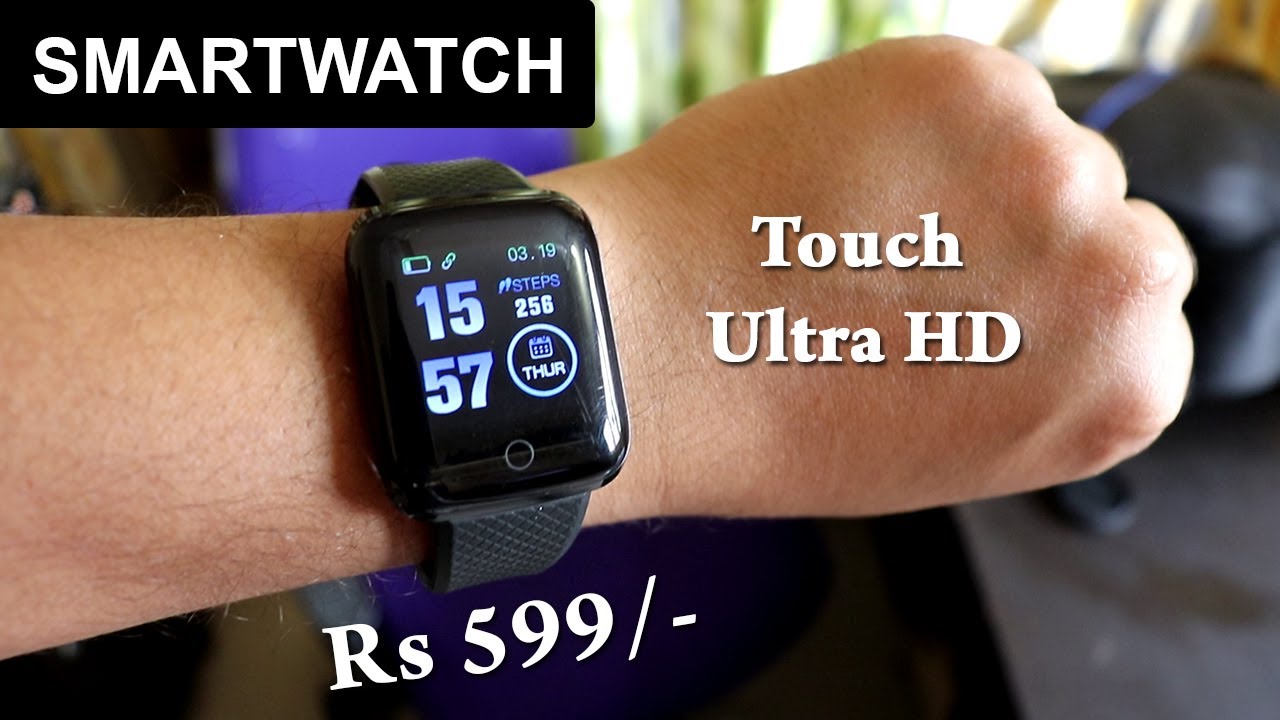 Best Smartwatch Under 700 Rs Unboxing Review & Demo in Hindi | 116plus SmartWatch GIVEAWAY 2020