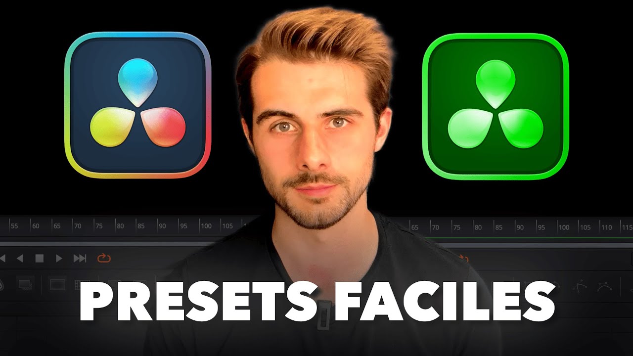 Comment créer des PRESETS sur DAVINCI RESOLVE en 2 min !