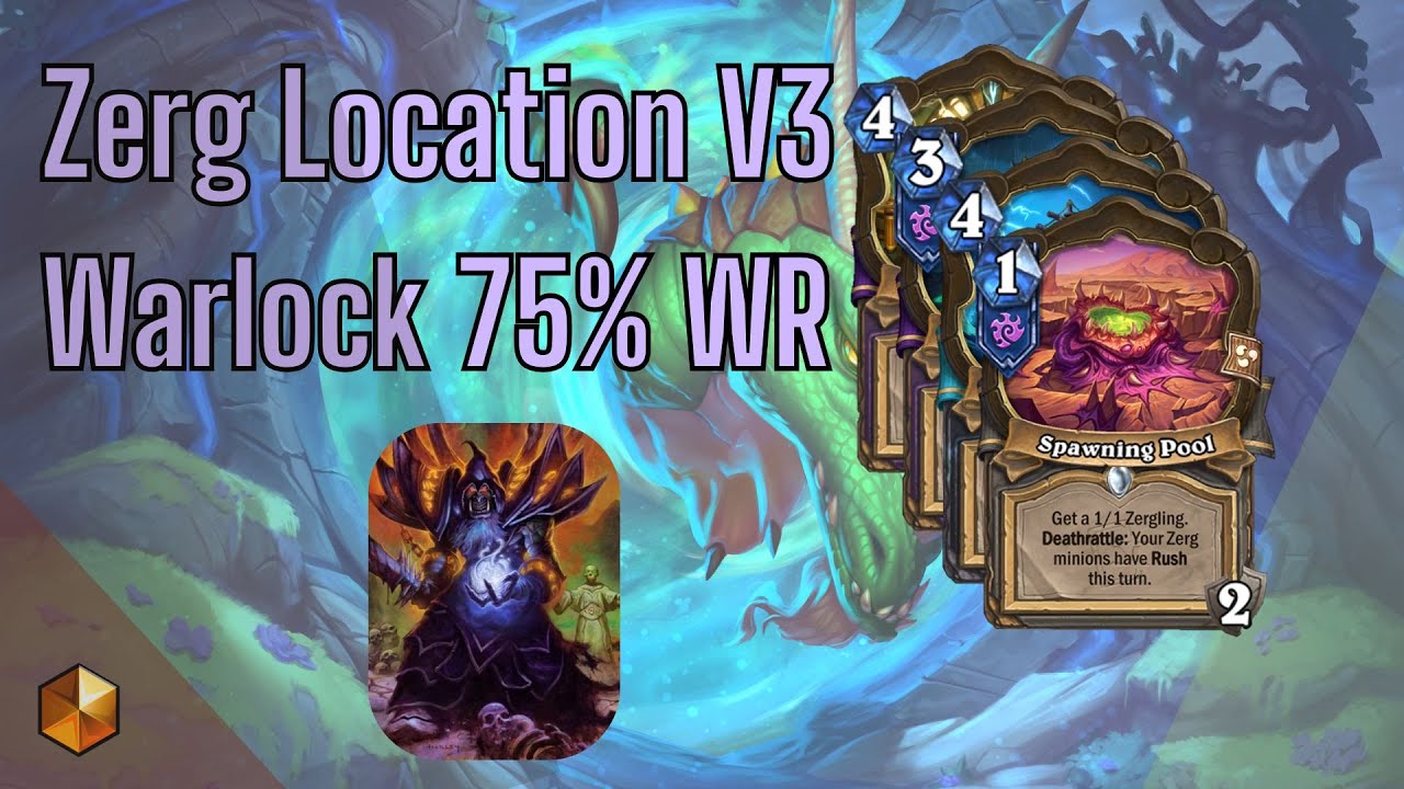 Hearthstone: Reach Legend with Zerg Location Warlock!!