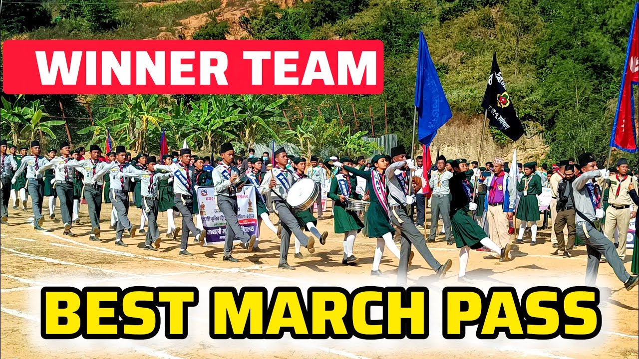 Best March Pass | Manthali MaVi Scout Troop