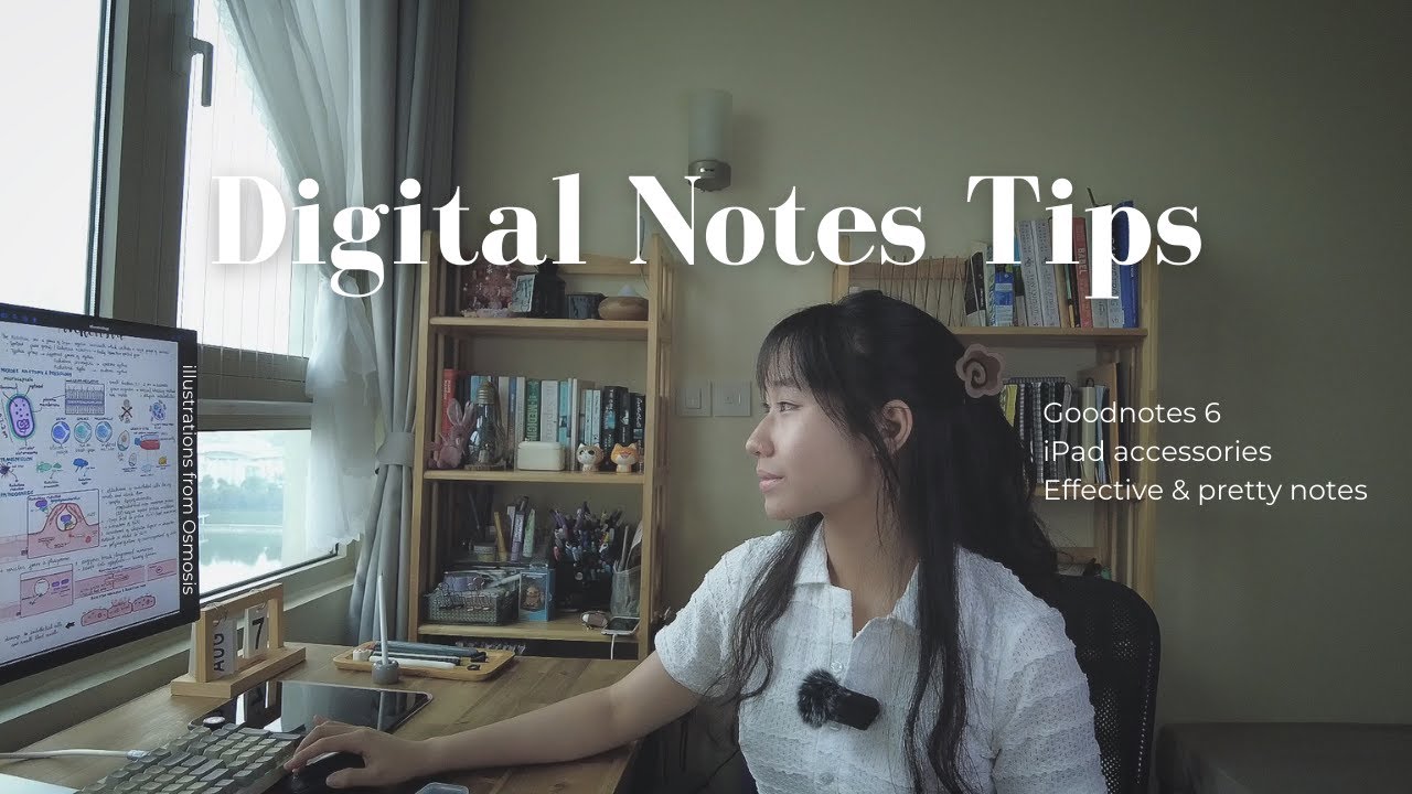 Ghi chép trên iPad nhanh, đẹp, hiệu quả | Goodnotes 6 | phụ kiện iPad | Digital Notes Tips & Tricks
