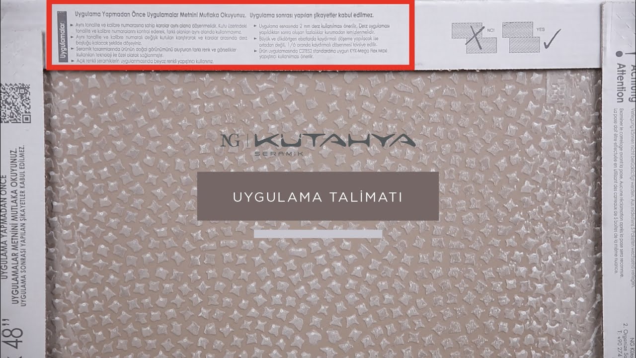 Uygulama Talimatı
