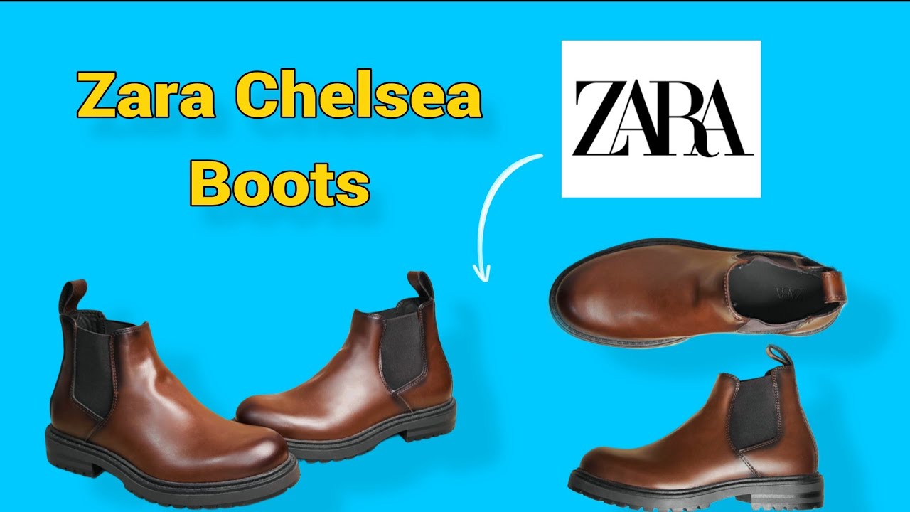 Zara Chelsea Boots | Chunky Chelsea Boots | Brown Chelsea Boots for Men