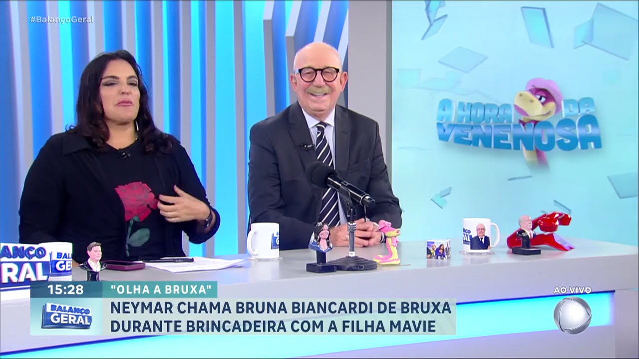 A HORA DA VENENOSA: Neymar chama Bruna Biancardi de bruxa durante vídeo com filha Mavie