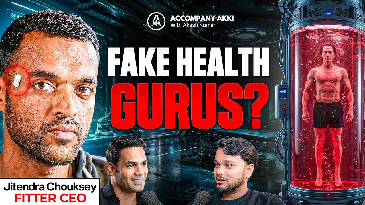 Deepinder Goyal’s Temple, Bryan Johnson & The India’s Health Crisis | FITTR CEO Explosive Podcast