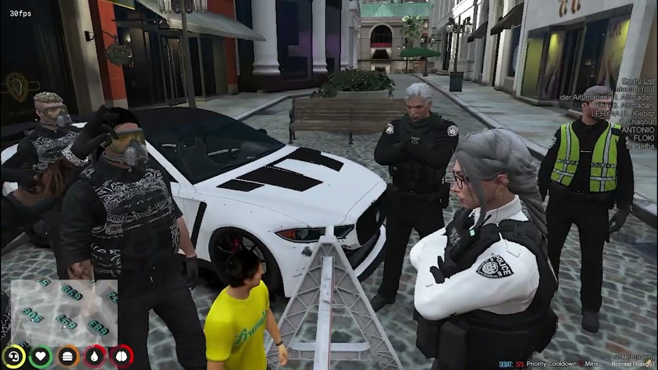 يوميات شاب العربي😂الضحك gta 5 rp maroc Funny L3ECHRANE CITY #11