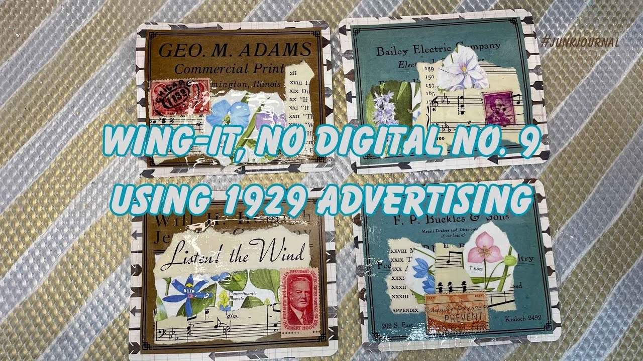 Wing-It No Digital No. 9 Using 1929 Advertising