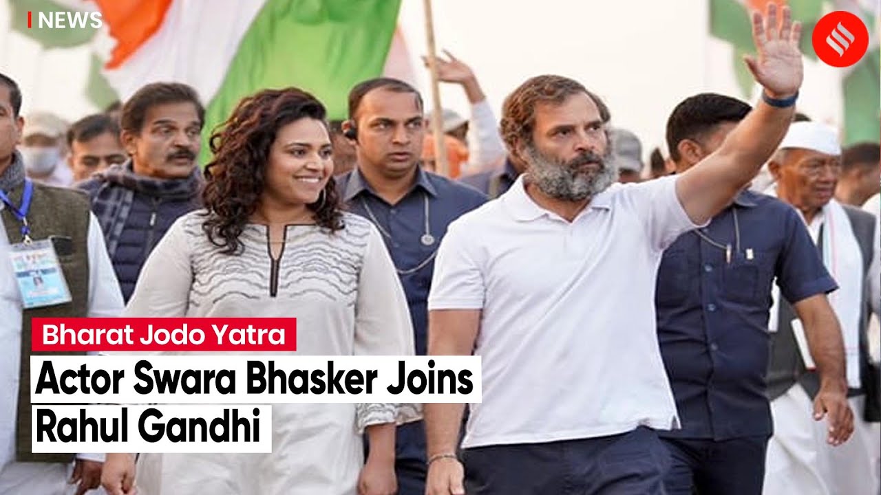 LIVE- Bharat Jodo Yatra: Actor Swara Bhasker Joins Rahul Gandhi At Ujjain, Madhya Pradesh