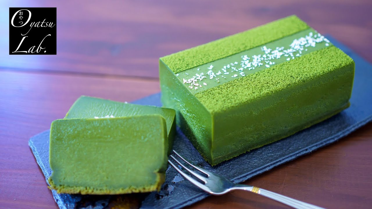 [Gluten free] Matcha Terrine Mousse Cake Recipe | Oyatsu Lab.