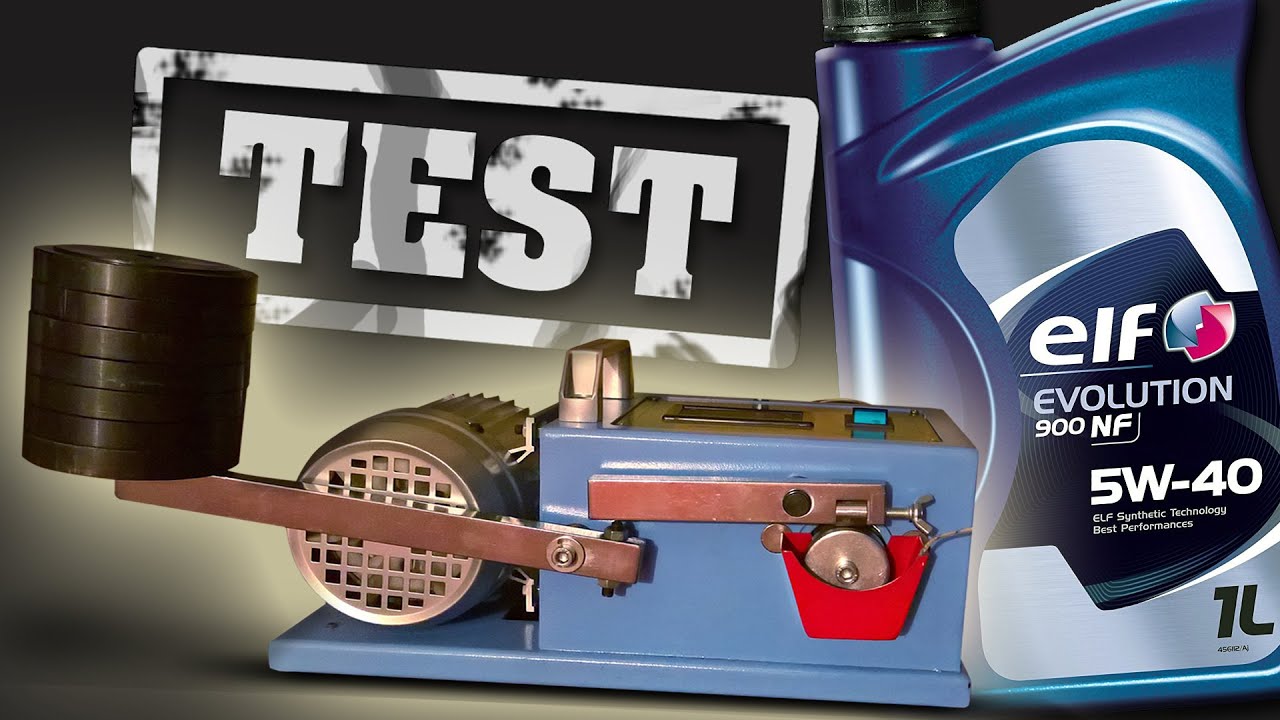 Elf Evolution 900 NF 5W40 Engine Oil Test Piotr Tester