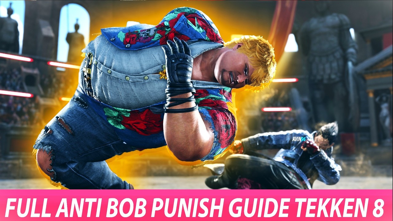FULL ANTI-BOB PUNISH GUIDE (Normal & Launch) - Tekken 8