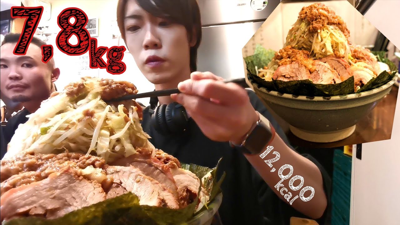I challenged eat and drink 16lb Ramen completely