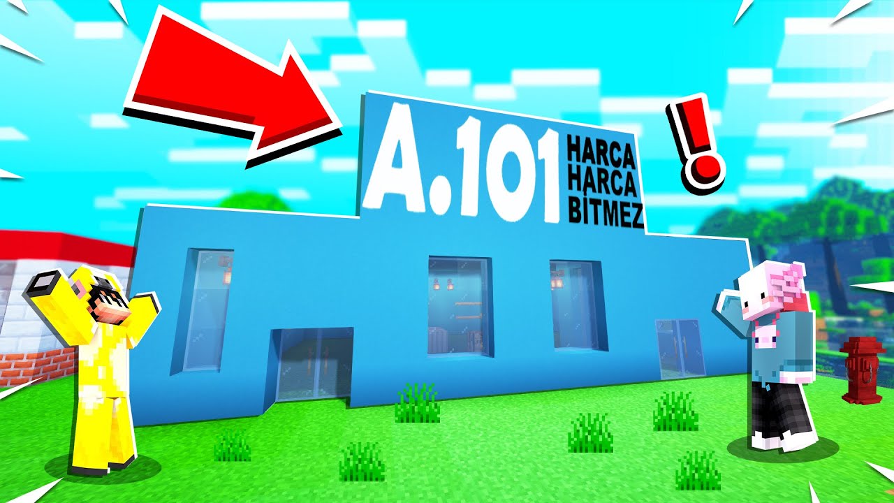 A101 A&Ccedil;TIK!💲| ŞehirCraft | Minecraft | B&ouml;l&uuml;m 7