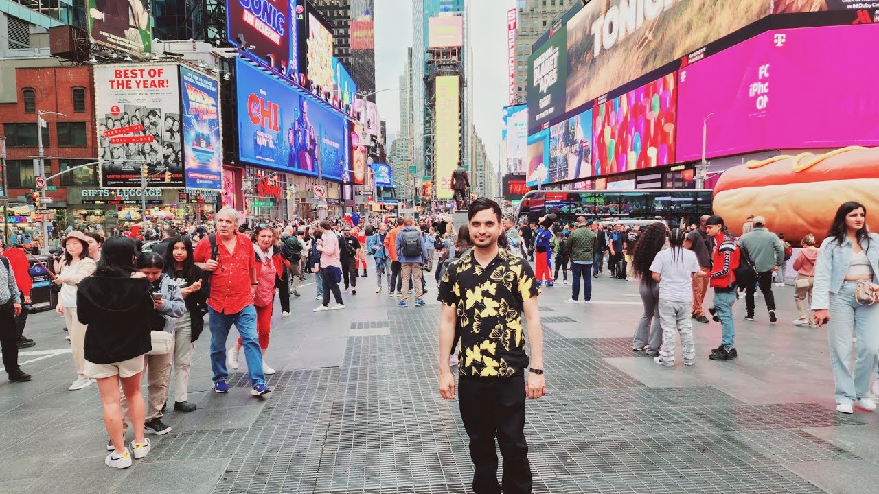 Time square New York | New York-USA | US Life| #Taziknowledge