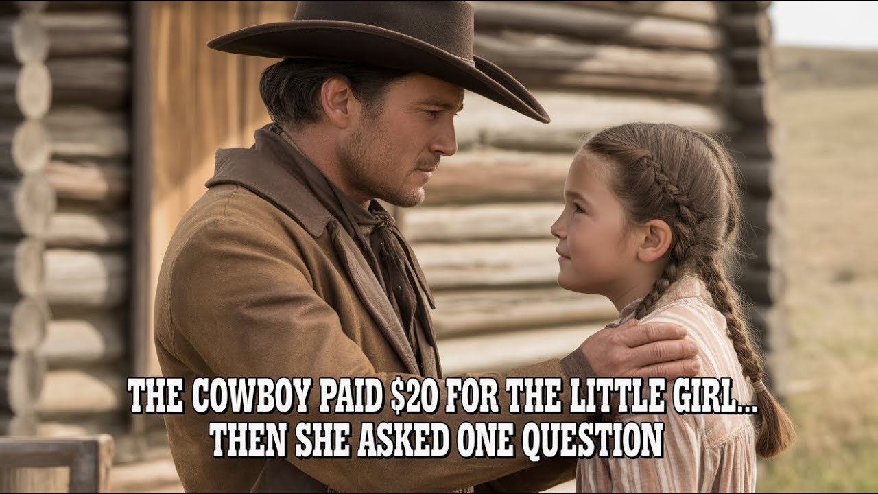 The Cowboy Paid $20 for the Little Girl… Then She Asked One Question