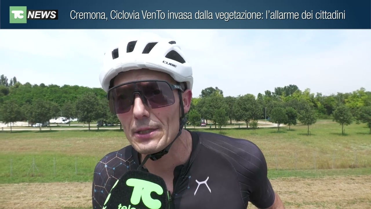 Cremona, Ciclovia VenTo invasa dalla vegetazione: l’allarme dei cittadini
