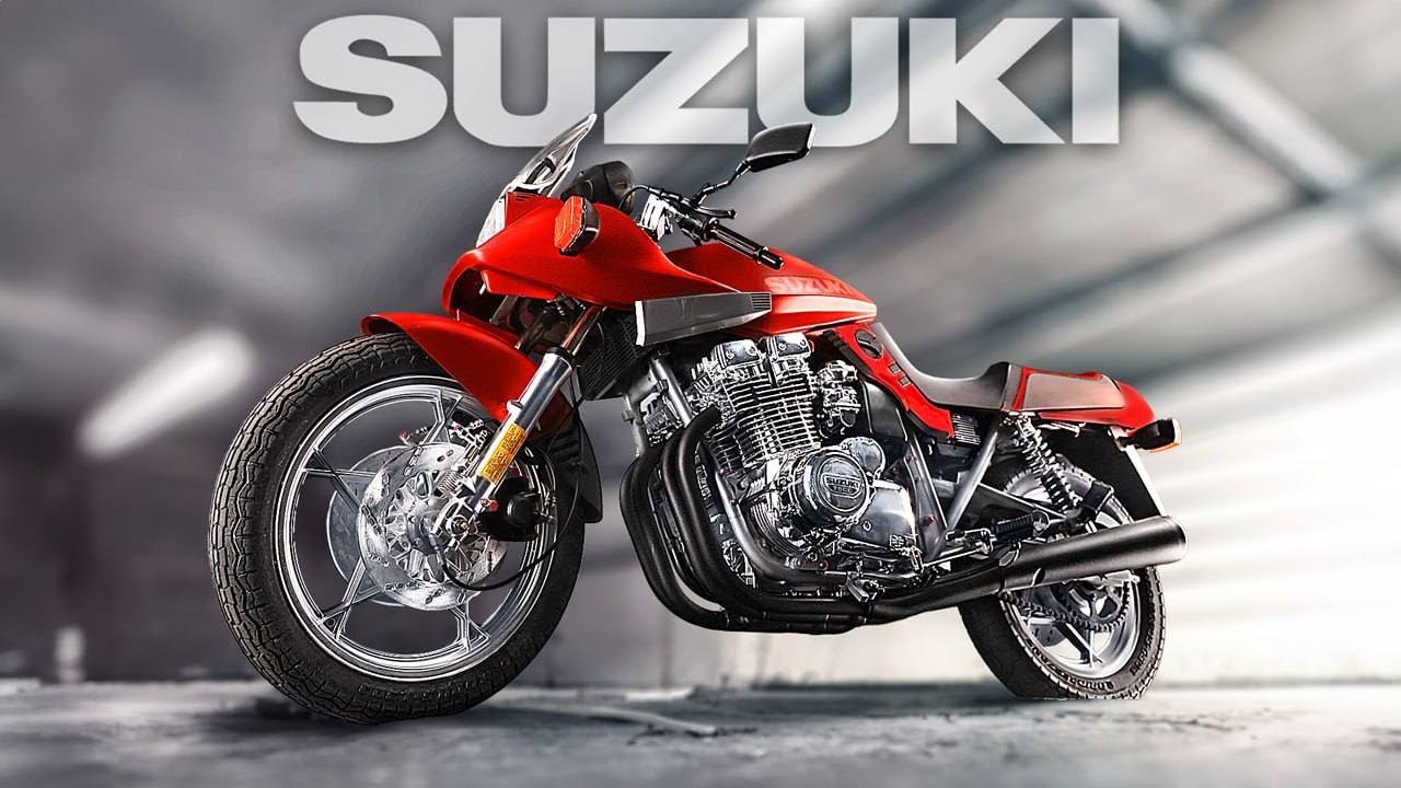 Full Build Suzuki GSX Katana | Realistic Scale Model Tamiya Model Assembly
