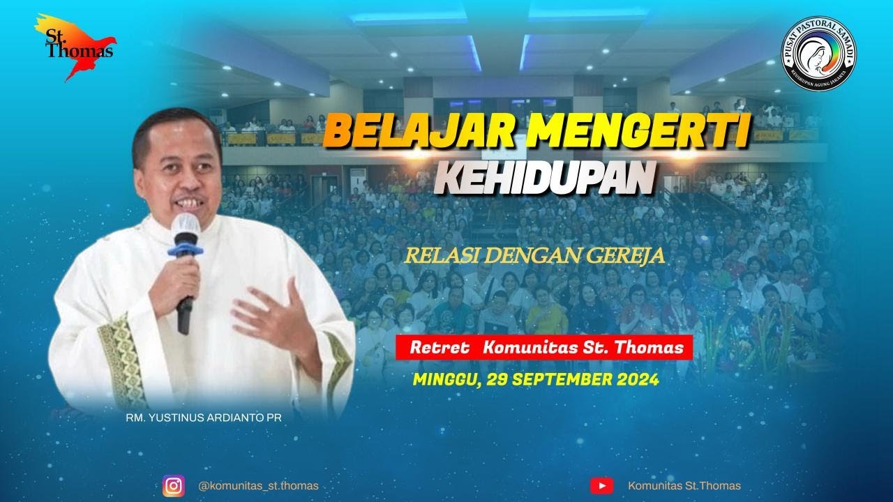 BELAJAR MENGERTI TENTANG IMAN KATOLIK SESI 5 (Romo Yustinus)