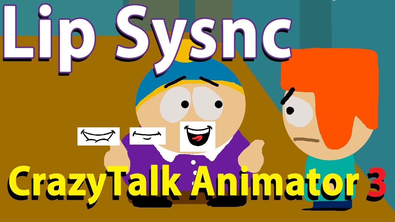 CrazyTalk Animator 3 — анимация синхронизации губ