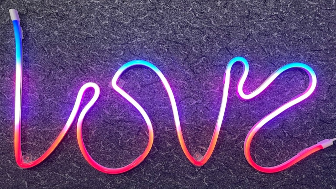 Twinkly Flex — создайте свою собственную неоновую вывеску с помощью этой светодиодной трубки!