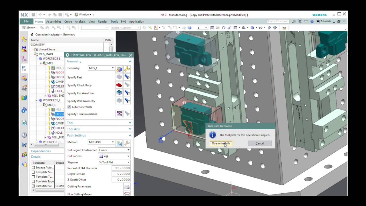 NX CAM | Quick Tips - Tombstone Machining