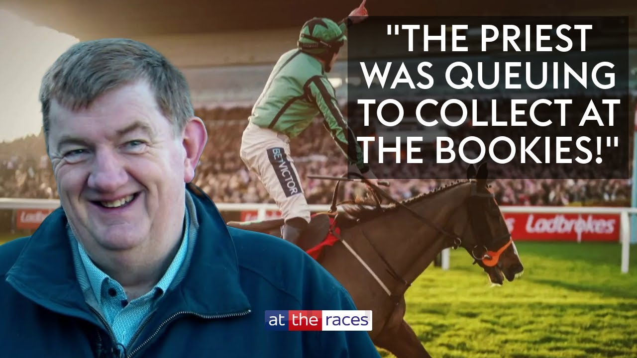 Shark Hanlon's HILARIOUS story of Hewick winning the King George!