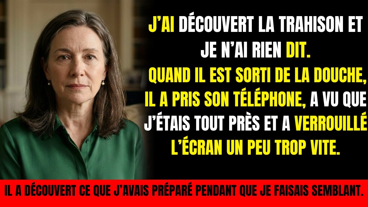 J’ai fait semblant d’ignorer sa trahison pendant six mois — le jour du divorce, il a tout découvert