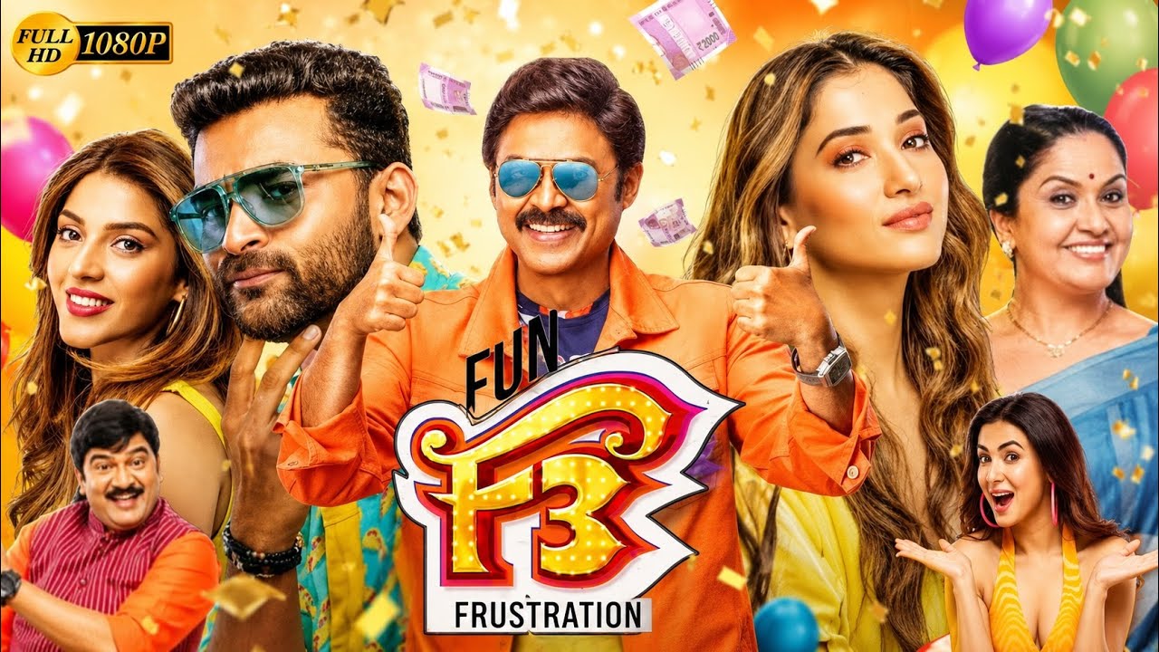 F3: Fun and Frustration Telugu Full Comedy Movie Venkatesh | Varun Tej | Tammanna | Review & Facts