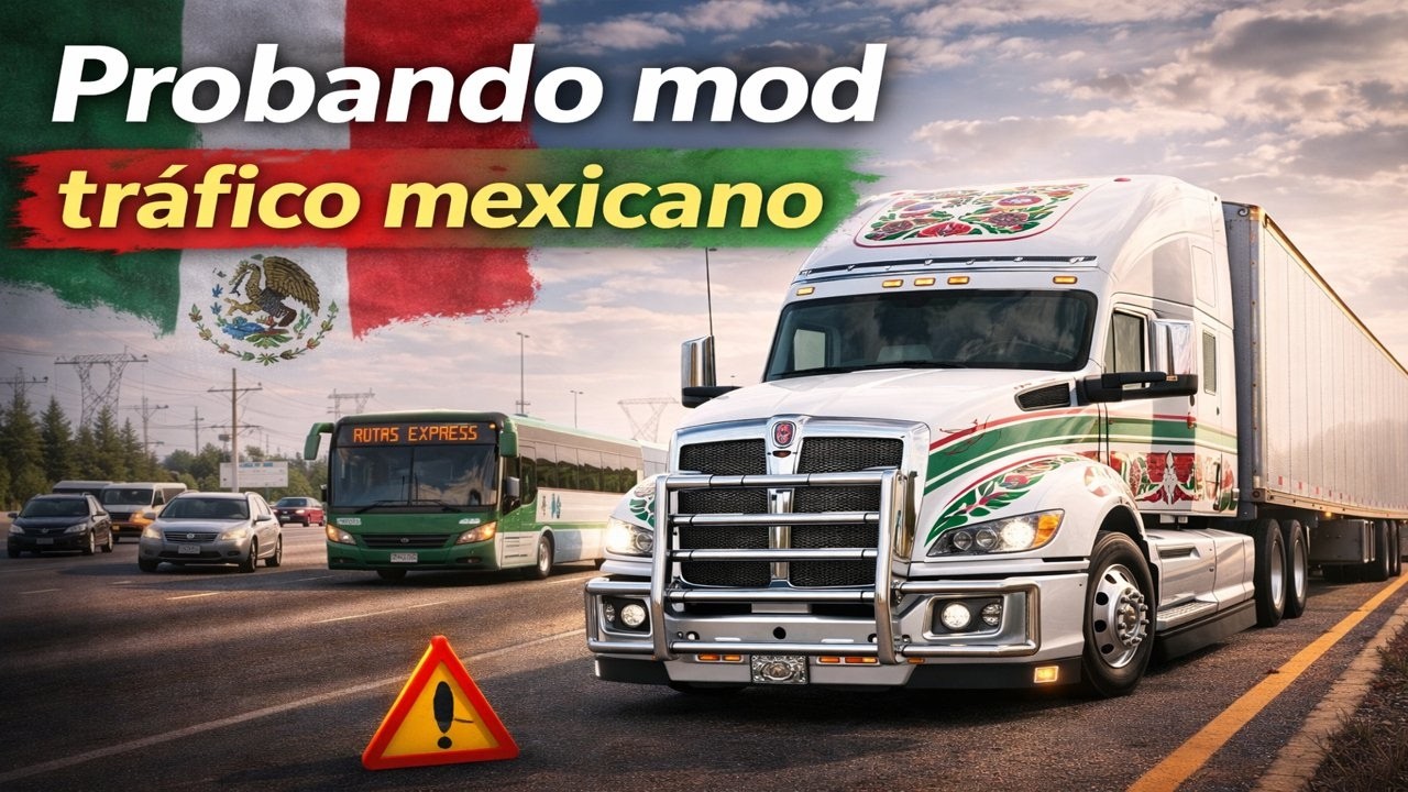 “Explorando el Nuevo T680 2022 con Tráfico Mexicano en ATS”