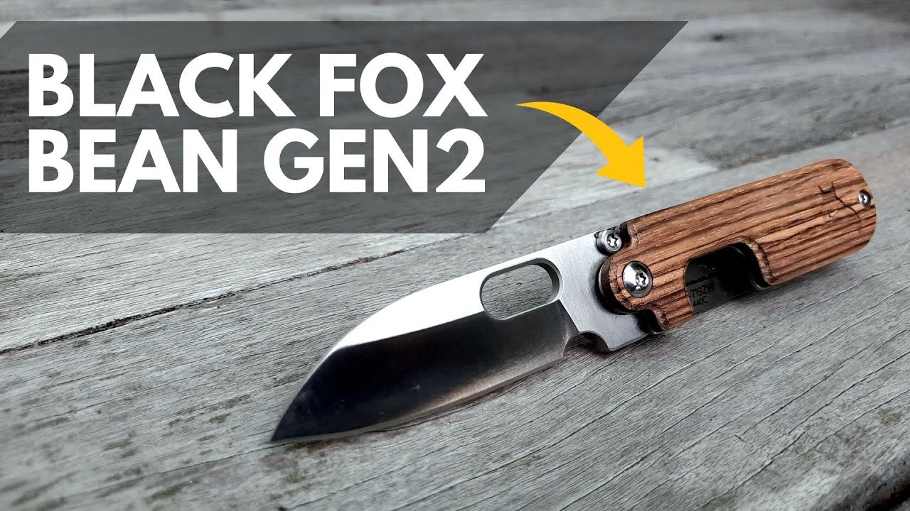 EDC 5th Pocket Knife | Black Fox Bean Gen 2