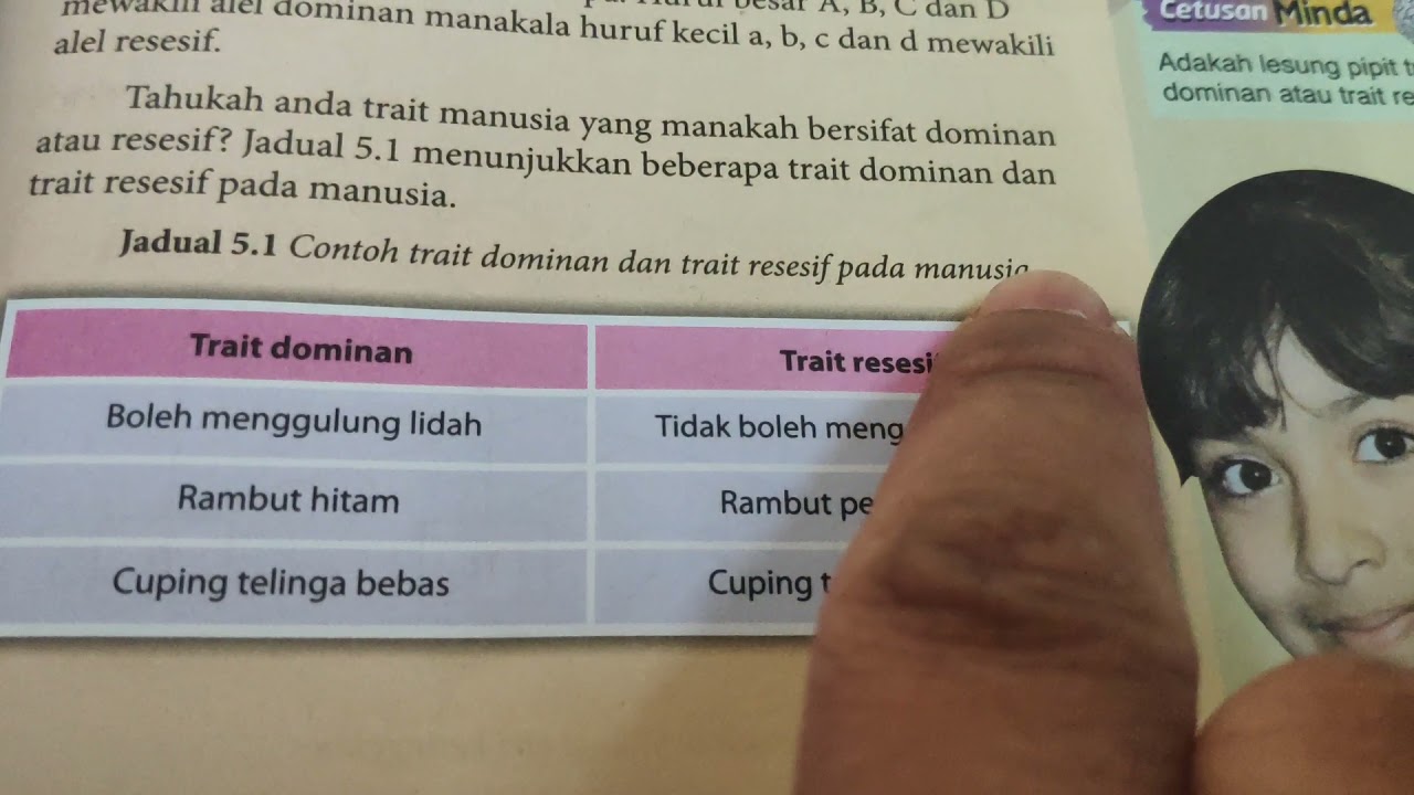 Sains, Bab 5, Genetik- dominan dan resesif, F4