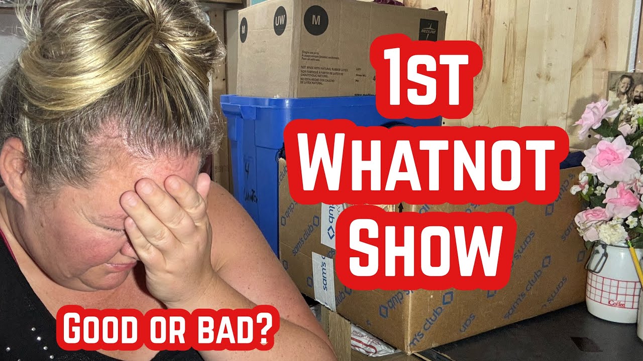 My First What Not Show 🫣 Things I learned about Selling on Whatnot & How it Went #whatnot #newbie 