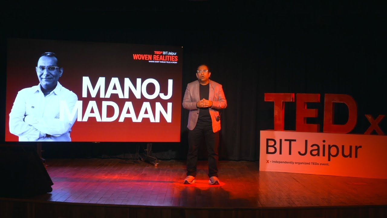 Voices of the Unknowns Behind the Known Ones | Manoj Madaan | TEDxBIT Jaipur