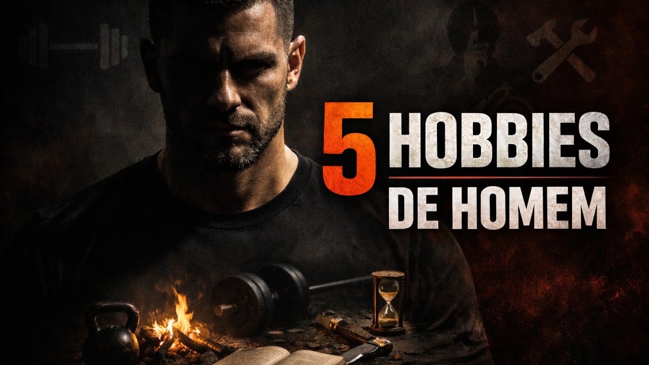 5 HOBBIES que todo HOMEM de verdade precisa TER. 