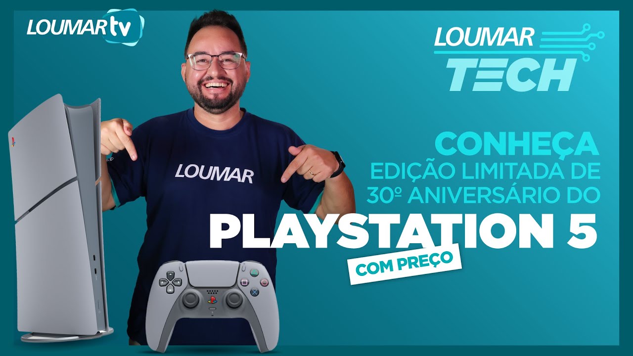 PS5 Slim 30th Anniversary: Unboxing + Opinião Completa (Vale o Preço?)