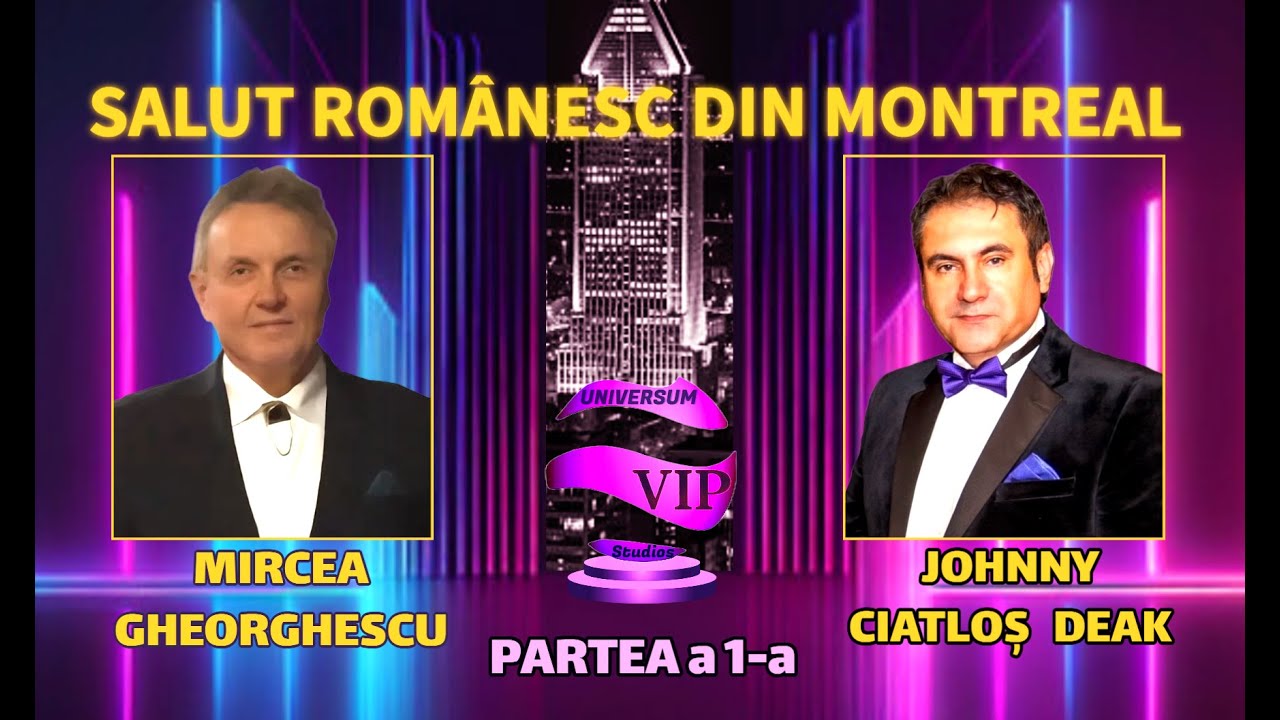Artist al instrumentelor  de suflat  MIRCEA GHEORGHESCU invitat la Salut românesc din Montreal