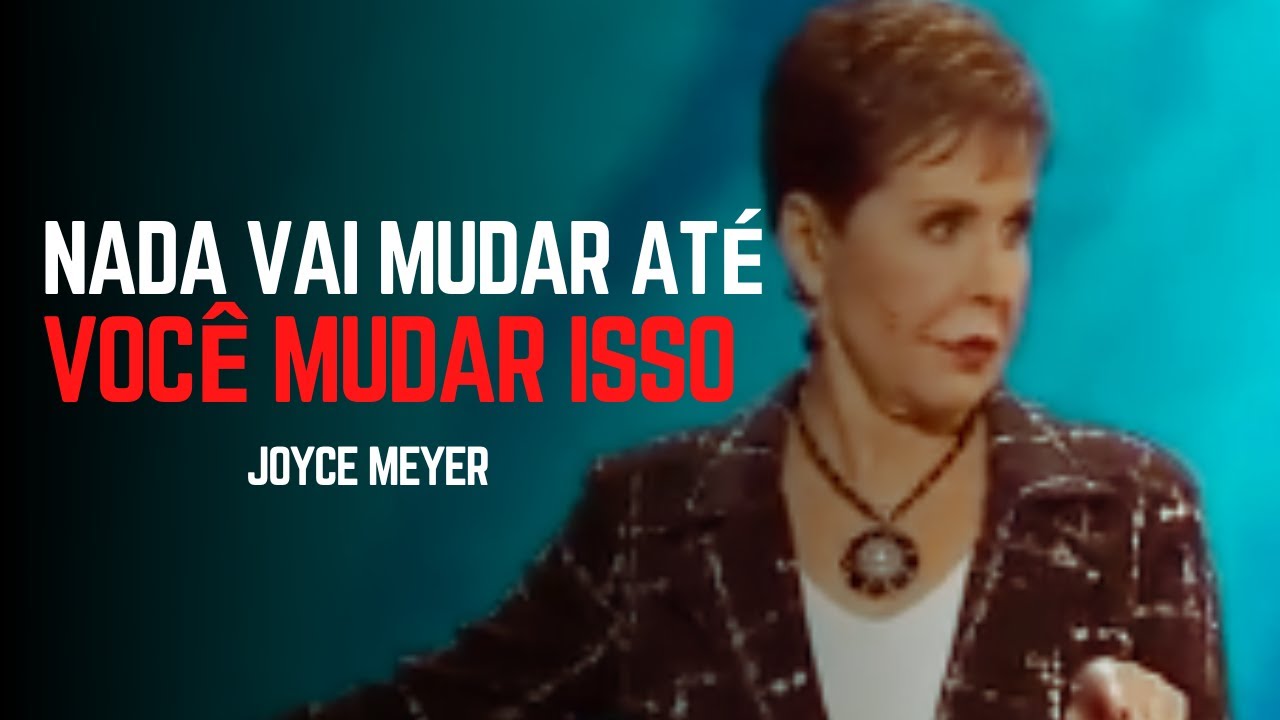 VOCÊ ESTÁ VIVENDO OU SÓ REPETINDO O QUE ESPERAM DE VOCÊ? | JOYCE MEYER