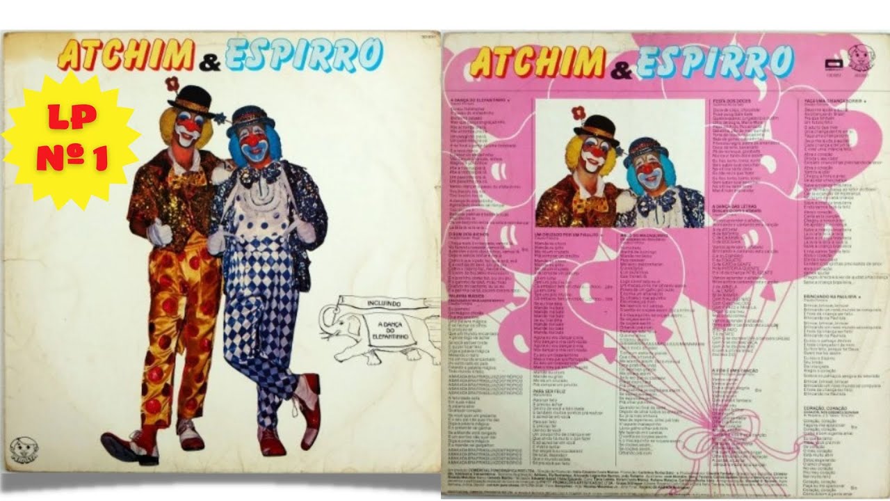 🟡 PRIMEIRO LP DA DUPLA ATCHIM & ESPIRRO 1986 COMPLETO