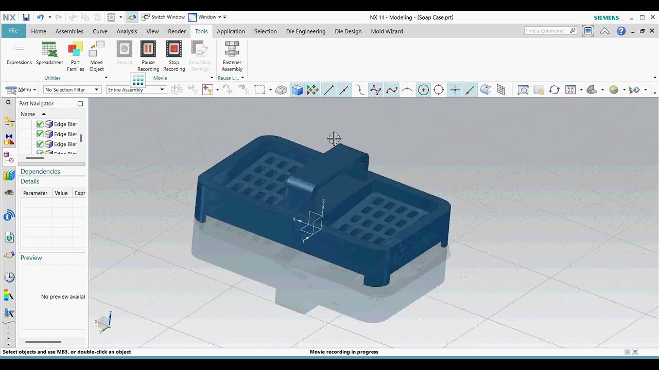 Soap case tutorial #nxcad #fusion360 #mechanicalengineering #halfengineer #shorts